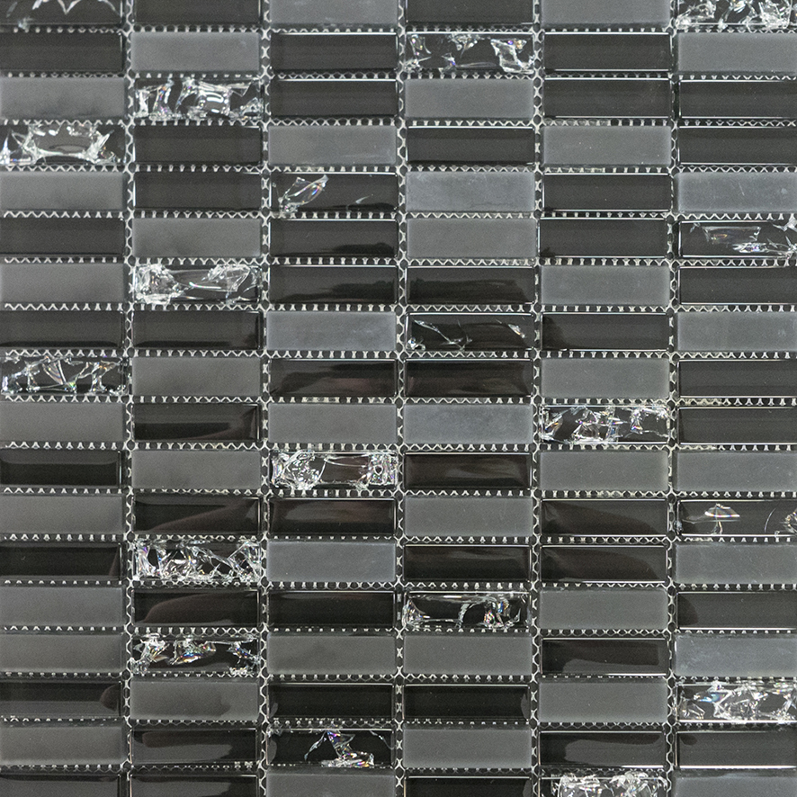 Crackle Mosaic - Black