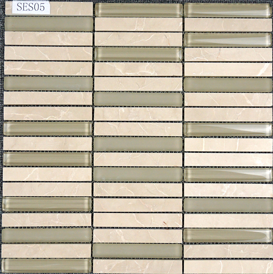 Marfil Glass Mix Mosaic
